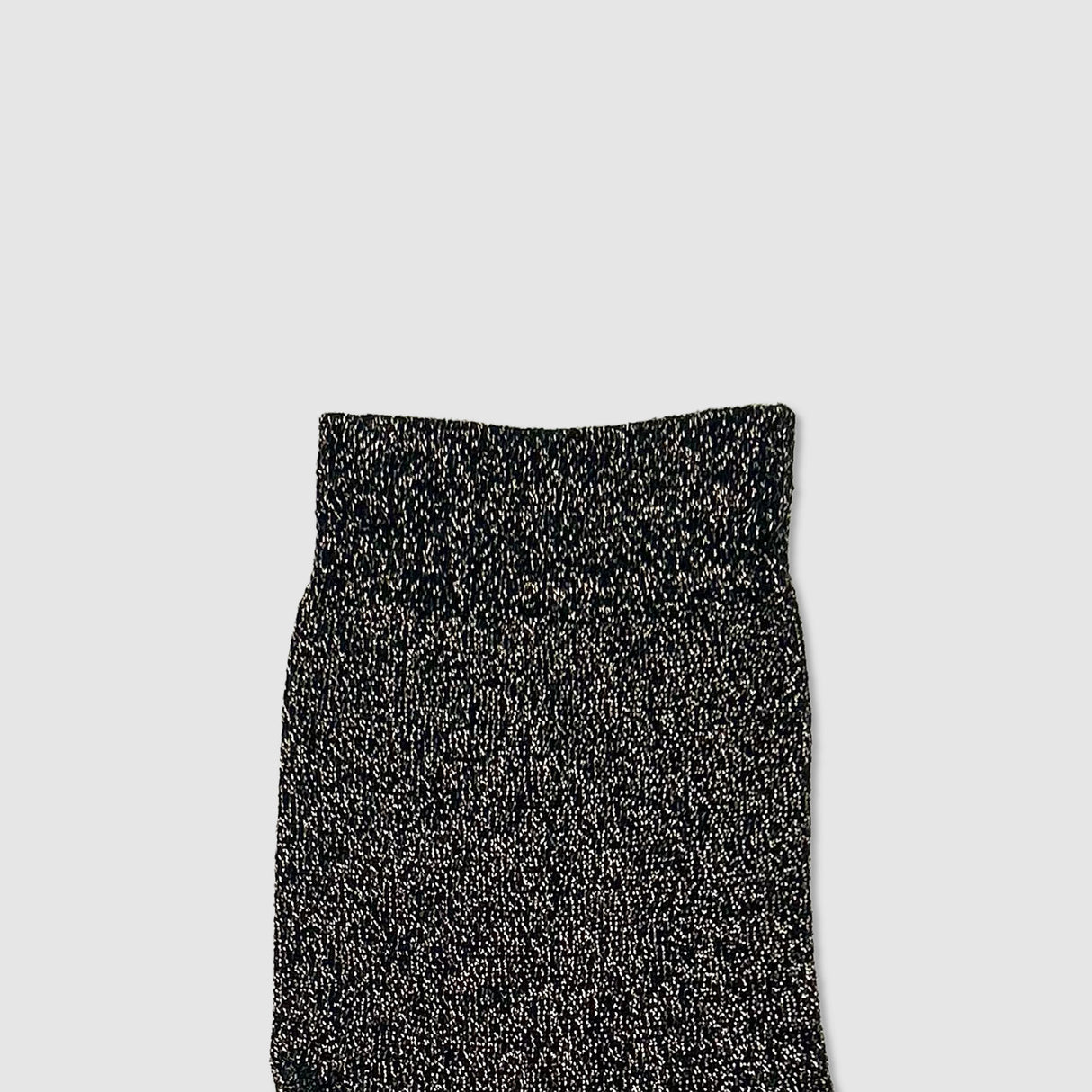 Glitzersocken schwarz