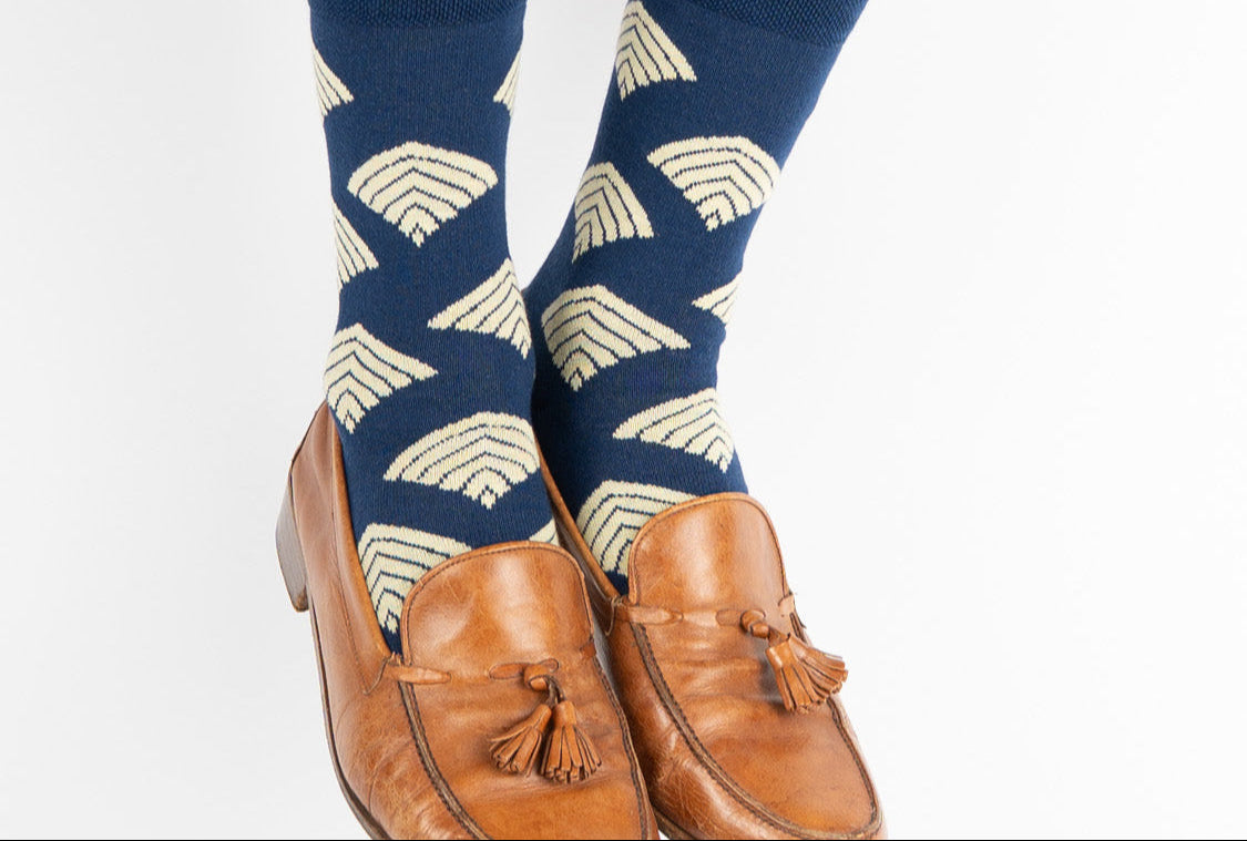 Socken ORNAMENT navy