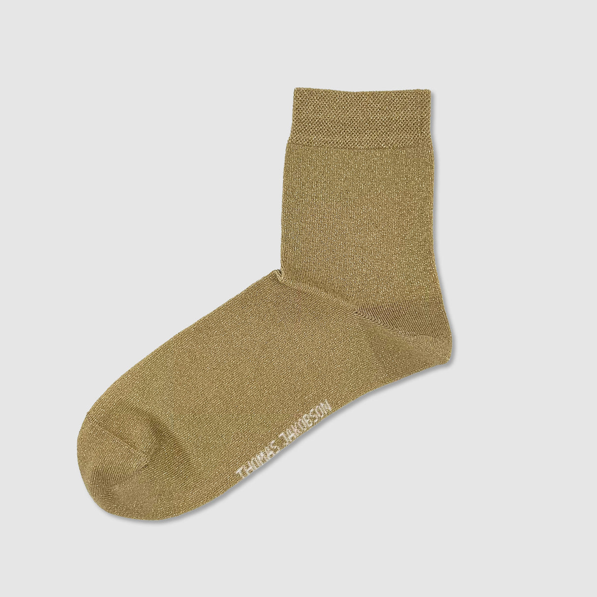 Glitzersocken gold