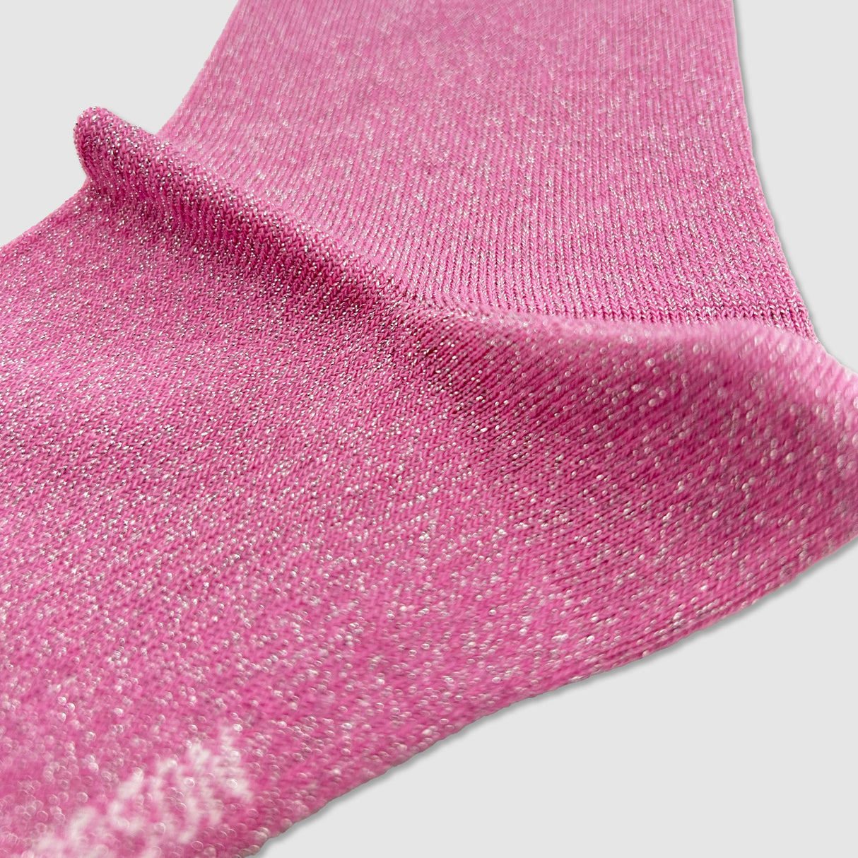 Glitzersocken rosa