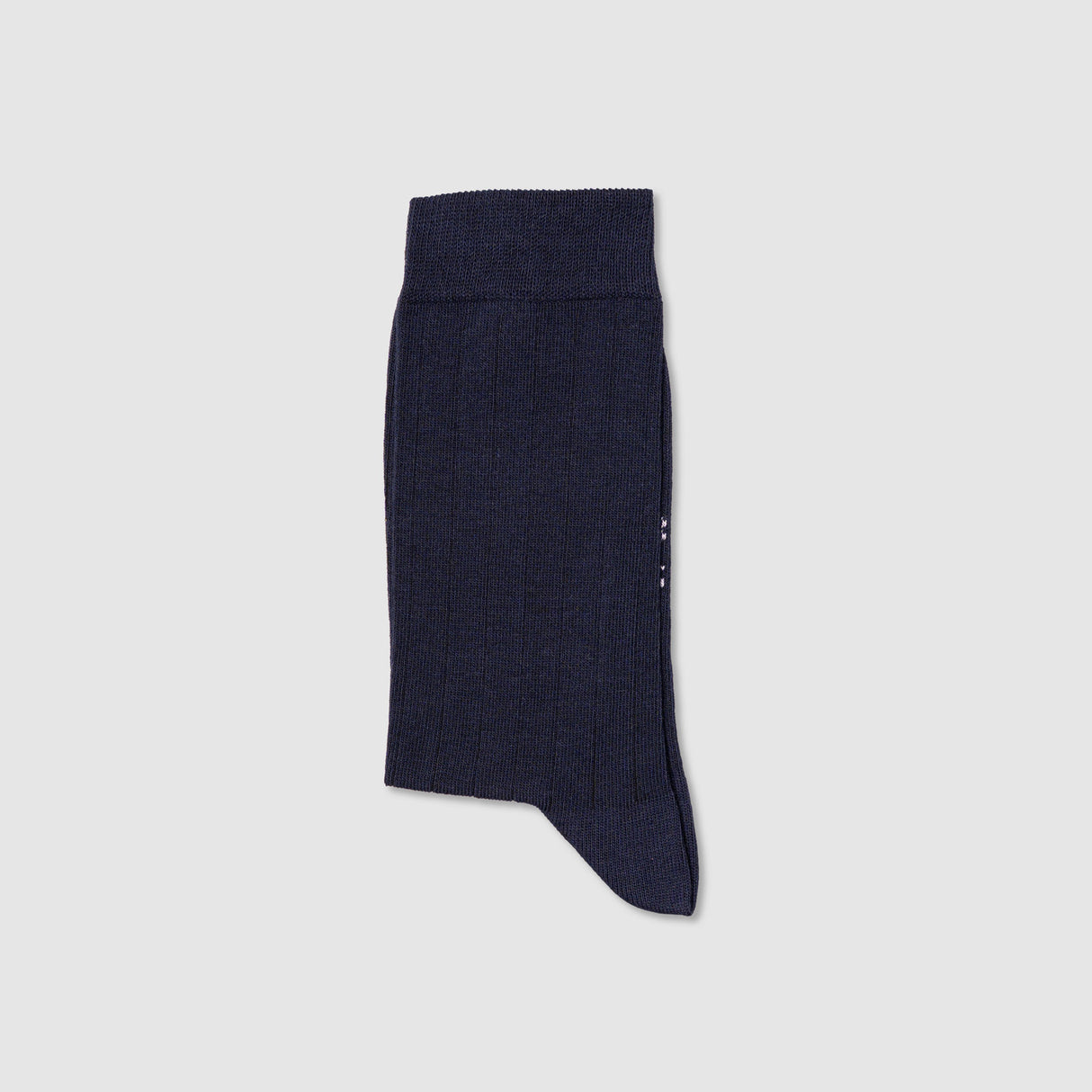 Feinrippsocken uni