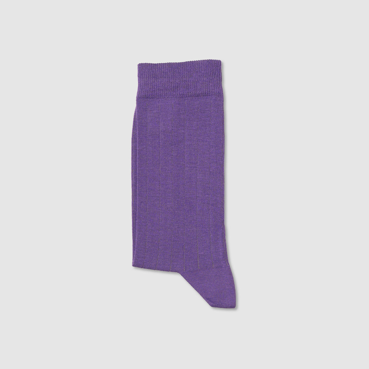 Feinrippsocken uni