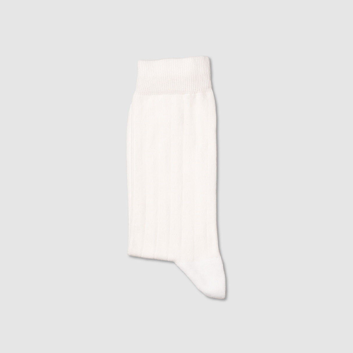 Feinrippsocken uni