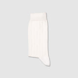 Feinrippsocken uni