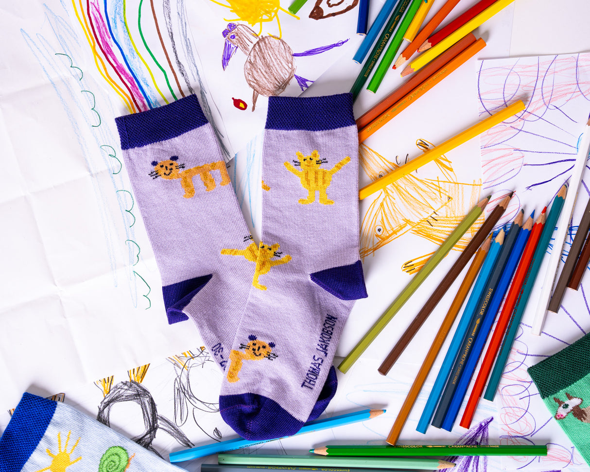 Kindersocken RAUBTIERE