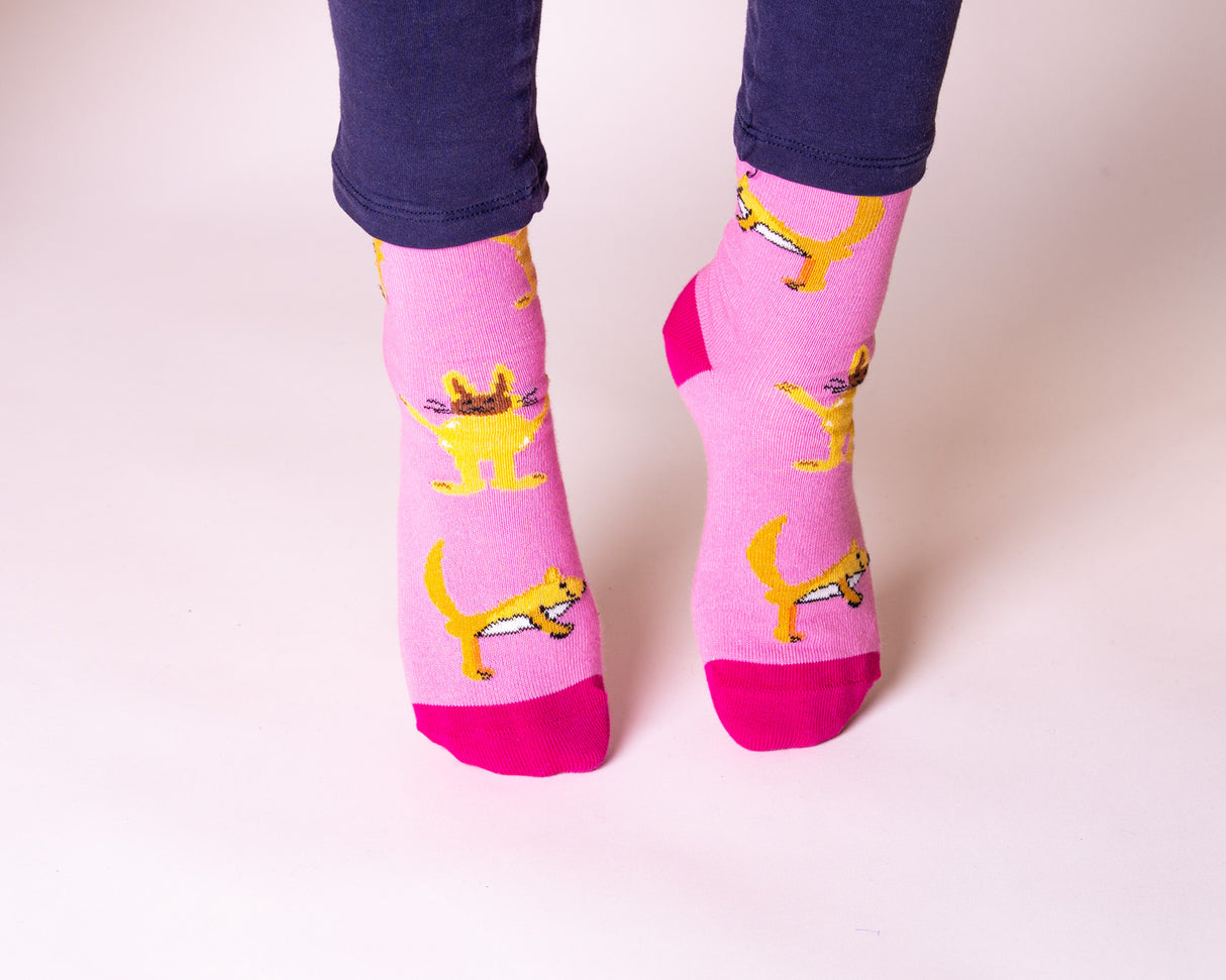 Kindersocken 3er Set – Hoppel, Frösche & Anglerfisch