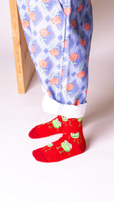 Kindersocken 3er Set – Hoppel, Frösche & Anglerfisch