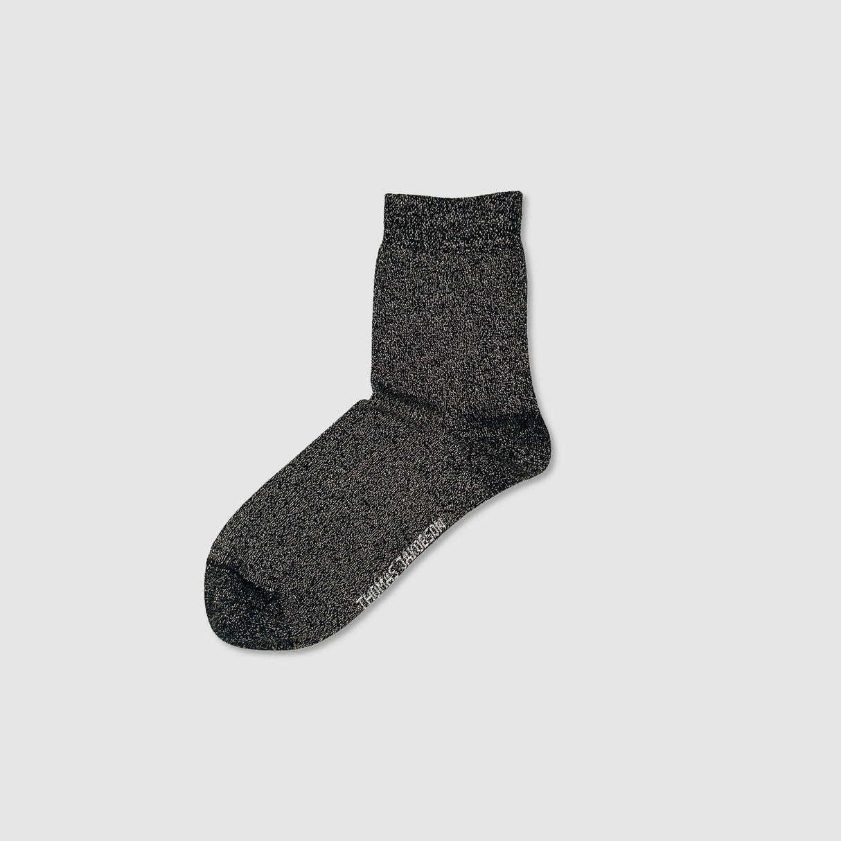 Glitzersocken schwarz