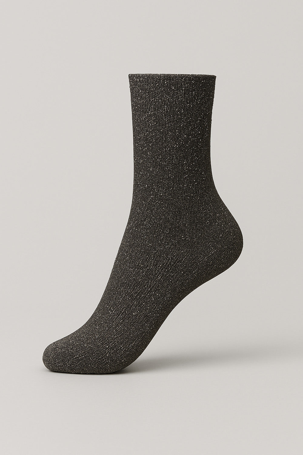 Glitzersocken schwarz