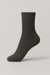 Glitzersocken schwarz