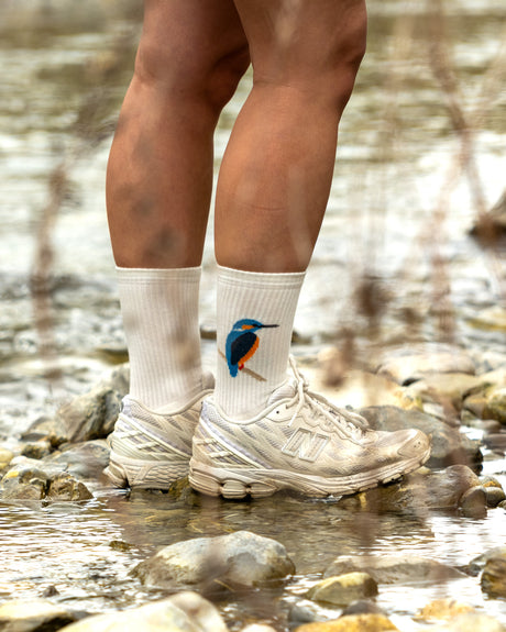 Sportsocken Eisvogel