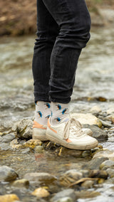 Socken Eisvogel