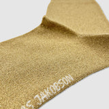 Glitzersocken gold