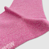 Glitzersocken rosa
