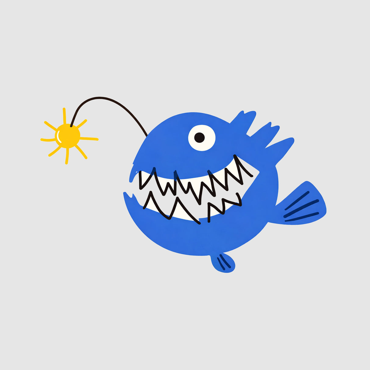 Kindersocken ANGLERFISCH